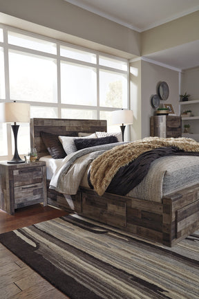 Derekson Bed with 4 Storage Drawers - Half Price Furniture