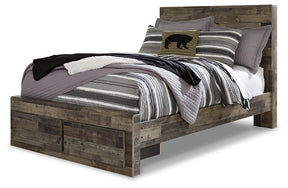 Derekson Bed with 2 Storage Drawers - Bed - Half Price Furniture