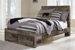 Derekson Bed with 2 Storage Drawers - Bed - Half Price Furniture