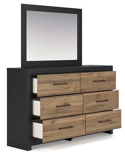Vertani Dresser and Mirror - Half Price Furniture