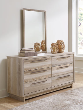 Hasbrick Dresser and Mirror - Half Price Furniture