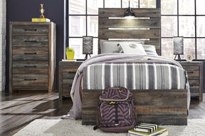 Drystan Bed with 4 Storage Drawers Half Price Furniture