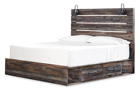 Drystan Bed with 4 Storage Drawers Half Price Furniture