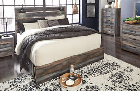 Drystan Bed with 4 Storage Drawers Half Price Furniture