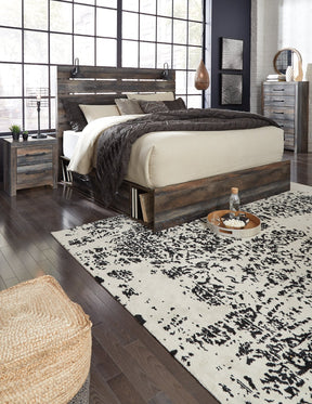 Drystan Bed with 2 Storage Drawers - Bed - Half Price Furniture