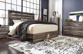 Drystan Bed with 2 Storage Drawers - Bed - Half Price Furniture