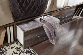 Drystan Bed with 4 Storage Drawers - Half Price Furniture