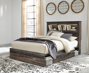 Drystan Bed with 2 Storage Drawers Half Price Furniture