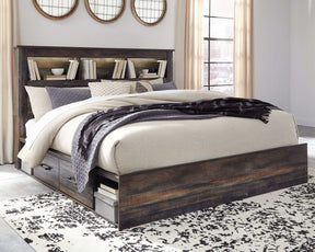 Drystan Bed with 4 Storage Drawers Half Price Furniture