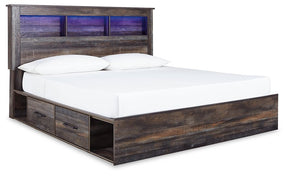 Drystan Bed with 4 Storage Drawers Half Price Furniture