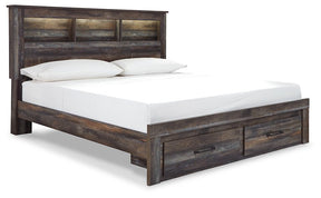 Drystan Bed with 2 Storage Drawers - Bed - Half Price Furniture