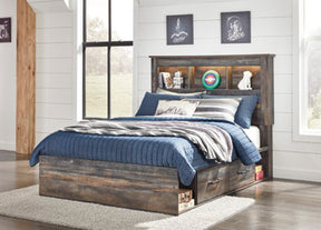 Drystan Youth Bed with 2 Storage Drawers - Youth Bed - Half Price Furniture