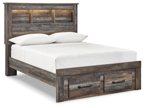 Drystan Bed with 2 Storage Drawers - Bed - Half Price Furniture