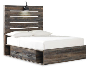 Drystan Bed with 4 Storage Drawers Half Price Furniture
