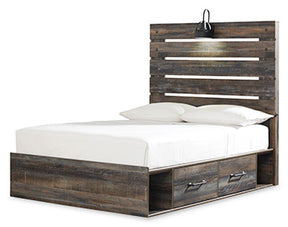 Drystan Bed with 4 Storage Drawers - Half Price Furniture