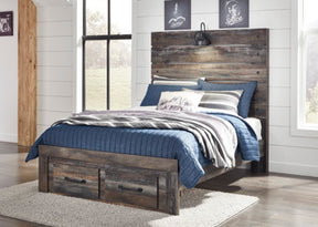 Drystan Bed with 2 Storage Drawers Half Price Furniture