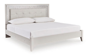 Zyniden Upholstered Bed Half Price Furniture