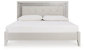 Zyniden Upholstered Bed Half Price Furniture