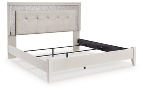 Zyniden Upholstered Bed Half Price Furniture