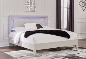 Zyniden Upholstered Bed Half Price Furniture