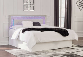 Zyniden Upholstered Bed Half Price Furniture