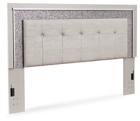 Zyniden Upholstered Bed Half Price Furniture