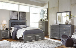 Lodanna Bed with 2 Storage Drawers - Half Price Furniture