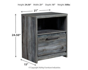 Baystorm Nightstand Half Price Furniture
