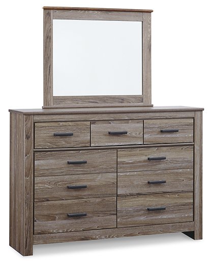 Zelen Dresser and Mirror - Las Vegas Furniture Stores