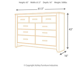 Zelen Dresser Half Price Furniture