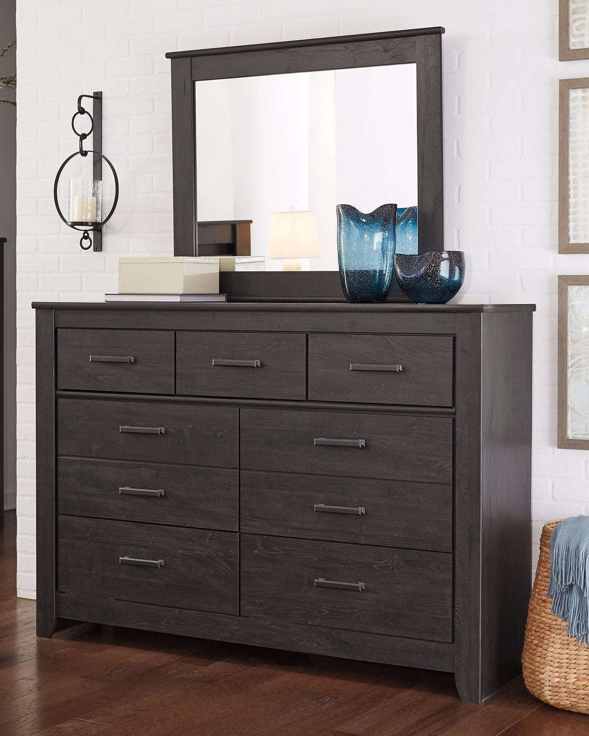 Brinxton Dresser and Mirror - Dresser and Mirror - Half Price Furniture