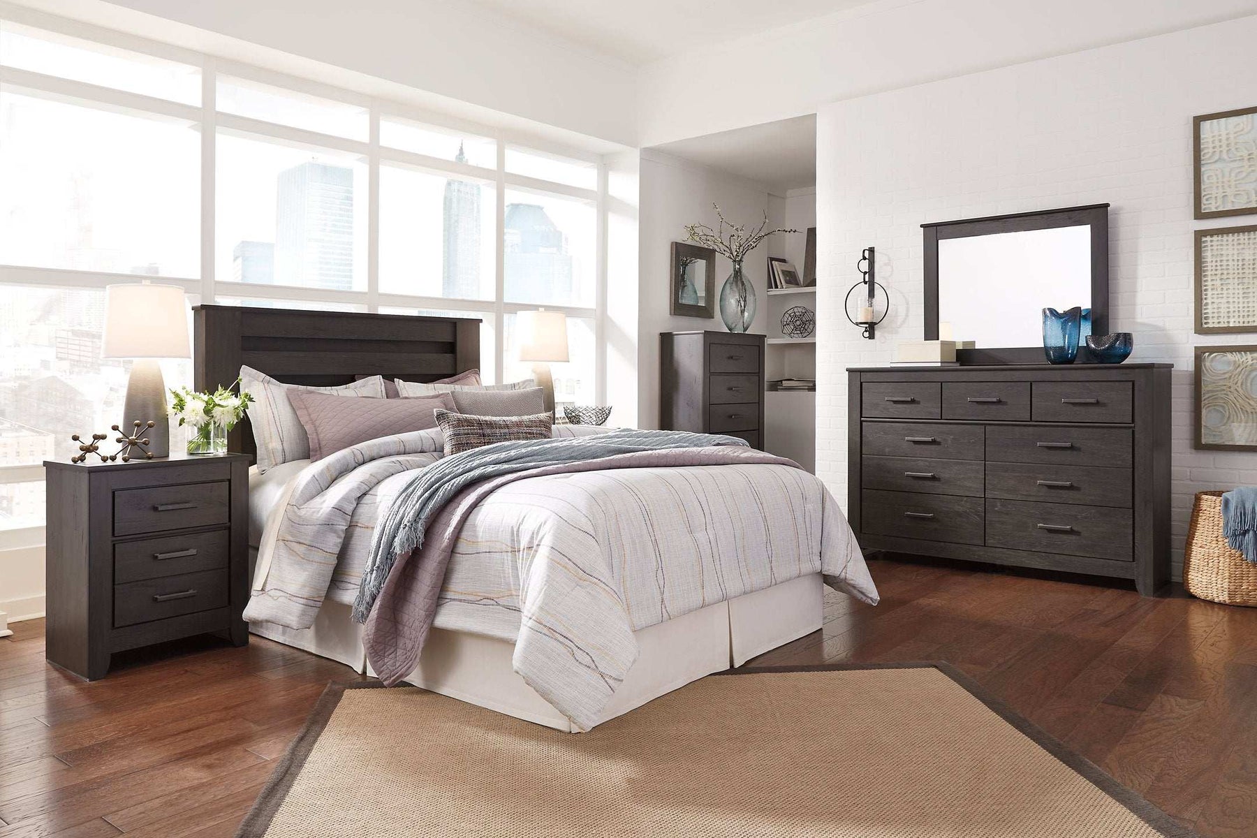 Brinxton Bed - Bed - Half Price Furniture