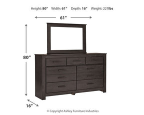 Brinxton Dresser and Mirror - Dresser and Mirror - Half Price Furniture
