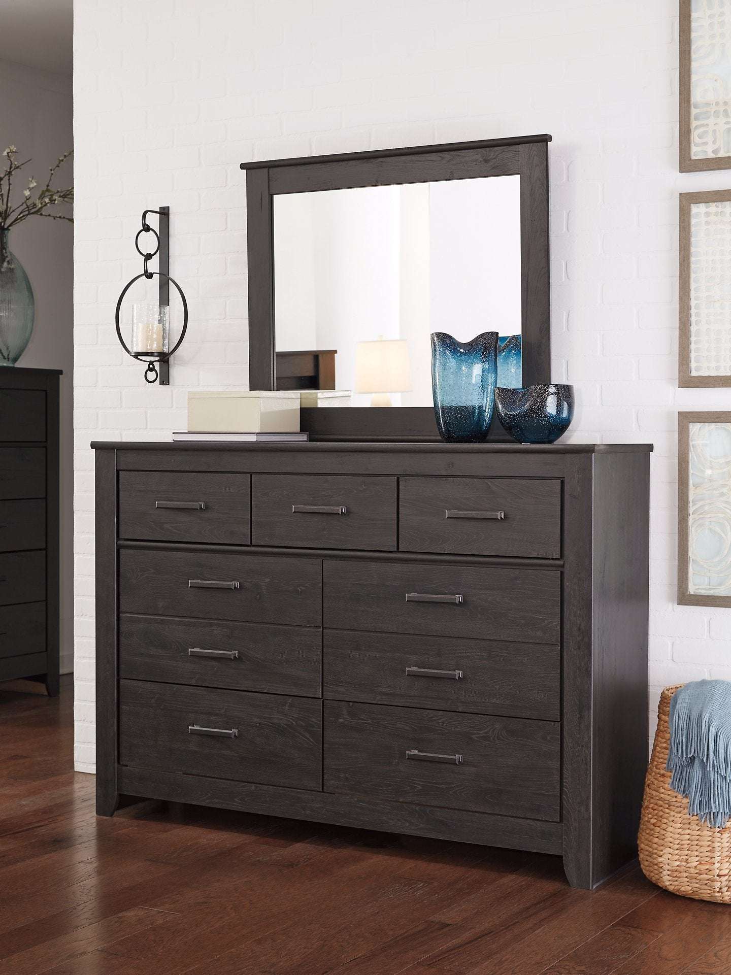 Brinxton Dresser and Mirror - Dresser and Mirror - Half Price Furniture
