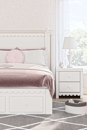 Mollviney Panel Storage Bed Half Price Furniture
