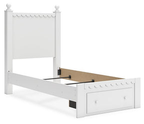 Mollviney Panel Storage Bed Half Price Furniture