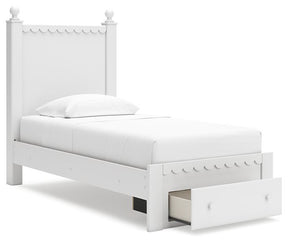 Mollviney Panel Storage Bed Half Price Furniture