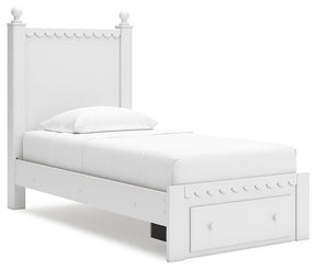 Mollviney Panel Storage Bed Half Price Furniture
