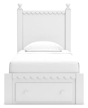 Mollviney Panel Storage Bed Half Price Furniture
