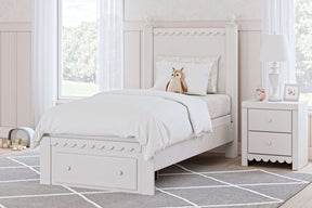 Mollviney Panel Storage Bed Half Price Furniture