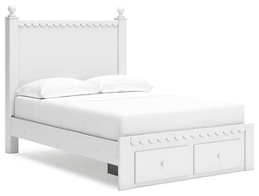 Mollviney Panel Storage Bed  Half Price Furniture