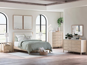 Cadmori Upholstered Bed - Bed - Half Price Furniture