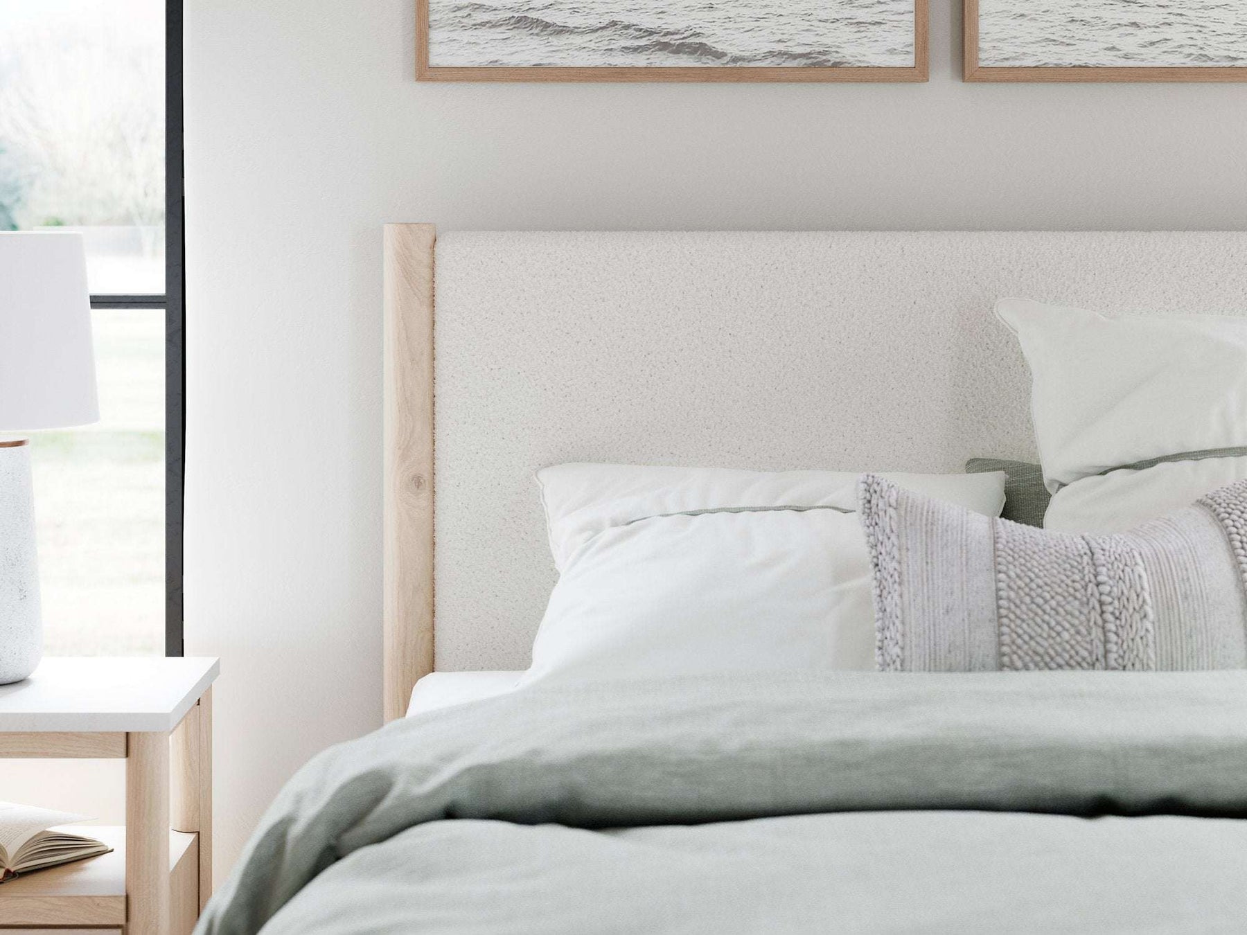 Cadmori Upholstered Bed - Bed - Half Price Furniture