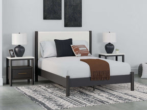 Cadmori Upholstered Bed - Bed - Half Price Furniture