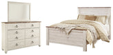 Willowton Bedroom Set  Las Vegas Furniture Stores