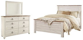 Willowton Bedroom Set  Las Vegas Furniture Stores