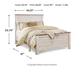 Willowton Bed - Bed - Half Price Furniture