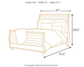 Willowton Bed - Bed - Half Price Furniture