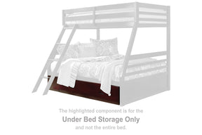 Halanton Youth Bunk Bed with 1 Large Storage Drawer Half Price Furniture