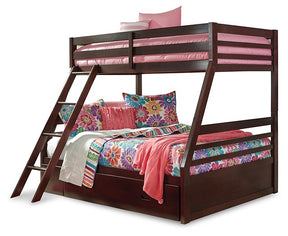 Halanton Youth Bunk Bed with 1 Large Storage Drawer - Half Price Furniture